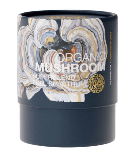 פטריות כוח אורגניות | 60 כמוסות | פוקה | PUKKA