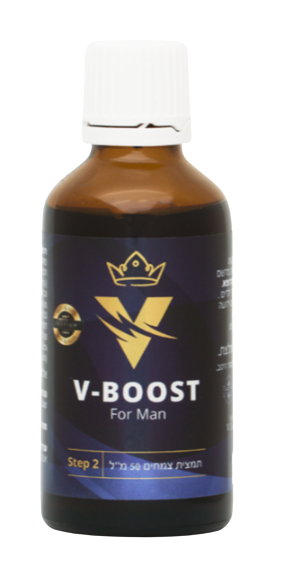 V Boost | טיפות השהייה לגבר | 50 מ"ל | PERFORMNCE