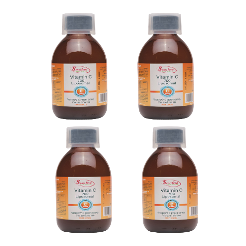 מבצע רביעיה | ויטמין C סי | סנסי טבע | 700 מ"ג | ויטמין C ליפוזומלי | 250 מ"ל