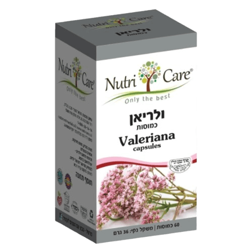 ולריאן (Valerian) - 60 כמוסות - מבית נוטרי קר