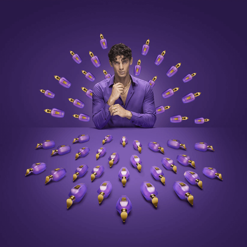 בושם יוניסקס | Purple Accento | מכיל 100 מ"ל | E.D.P או דה פרפיום | Xerjoff