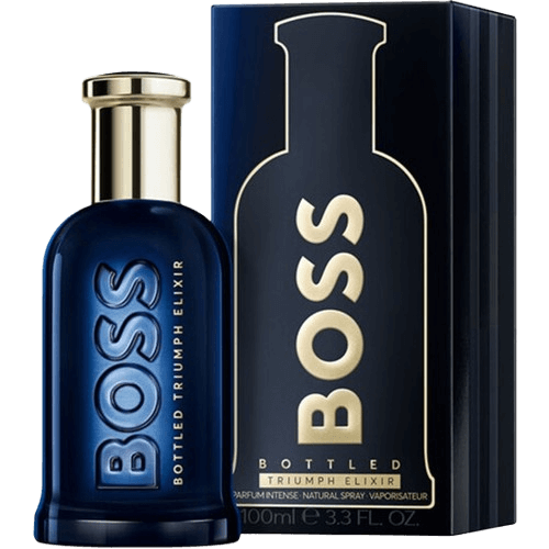 בושם לגבר 100 מ"ל | Hugo Boss Bottled Triumph Elixir Intense | פרפיום