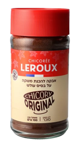 תחליף קפה ציקוריה | מכיל 100 גרם | לרוקס - Leroux