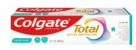 משחת שיניים טוטאל | 100 מ"ל |  קולגייט - Colgate
