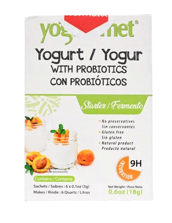 אבקה להכנת יוגורט ביתי | 18 גרם | יוגורמנט - Yogourmet