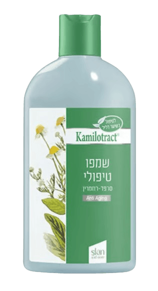 שמפו טיפולי סרפד-רוזמרין | 400 מ"ל | KAMILOTRACT - קמילוטרקט