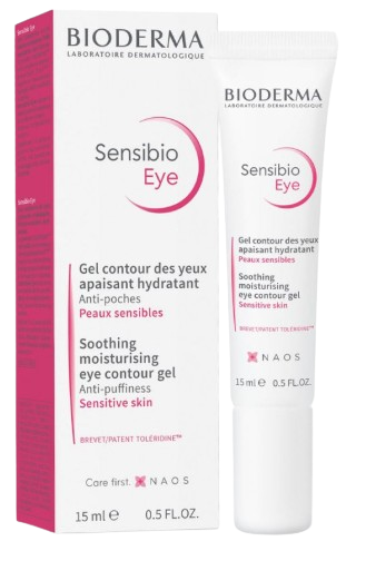 SENSIBIO Eye קרם ג'ל לעיניים לעור רגיש מרגיע ומעניק לחות | מכיל 15 מ"ל | BIODERMA