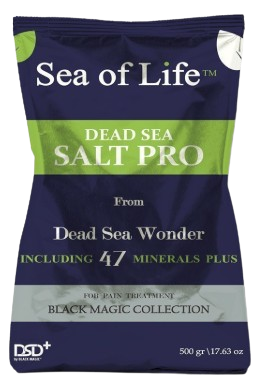 מלח ים המלח | מכיל 47 מנירילים | מכיל 100 גרם |