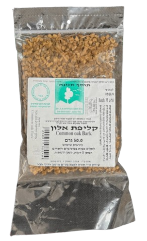 תוסף תזונה | קליפת אלון | מכיל 50 גרם |