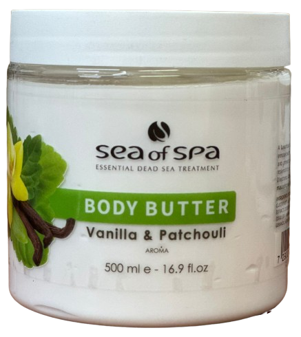 סי אוף ספא | חמאת גוף ים הספא | פצ'ולי וניל