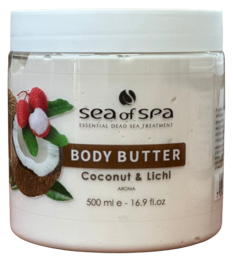 סי אוף ספא | חמאת גוף ים הספא | קוקוס ליצ'י