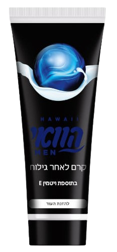 הוואי | קרם לאחר גילוח | לגבר | מכיל 120 מ"ל