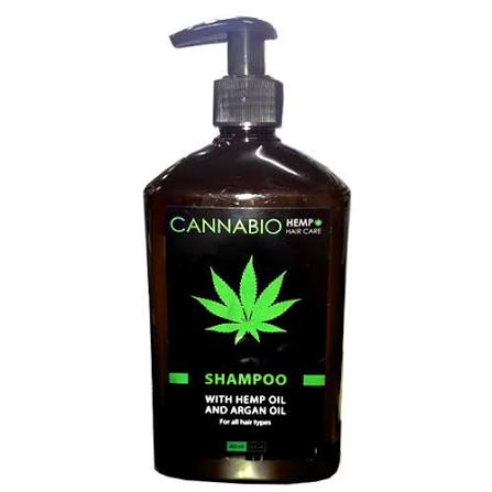 שמפו עם שמן קנבוס-cannabio