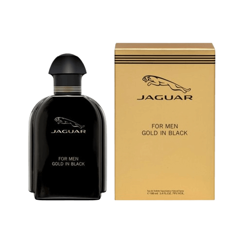 בושם לגבר 100 מ"ל | Jaguar Gold In Black | או דה טואלט E.D.T