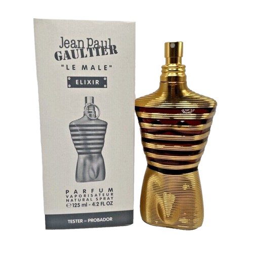 בושם טסטר לגבר 125 מ"ל | Jean Paul Gaultier Le Male Elixir | פרפיום