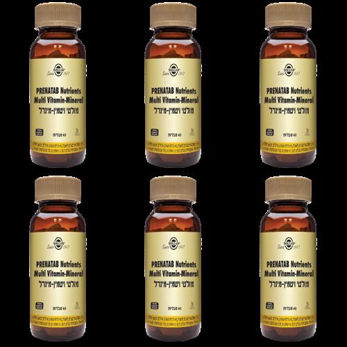 סולגאר | מולטי ויטמין מינרל | 60 טבליות | מבצע שישיה