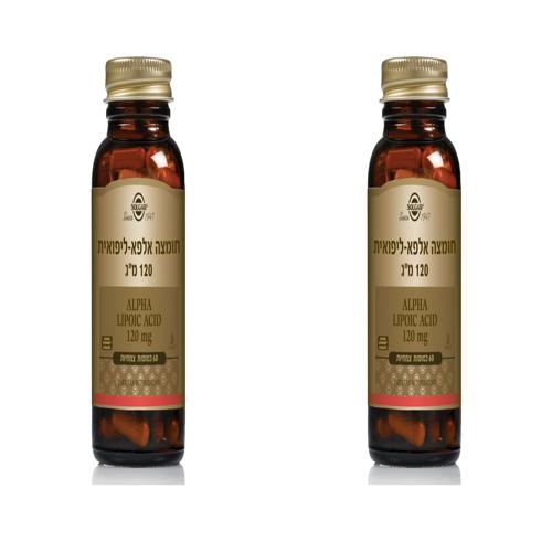 חומצה אלפא|ליפואית 120 מ"ג סולגר | 60 כמוסות | מבצע זוגי