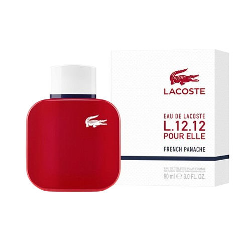 בושם לאישה 90 מ"ל | Lacoste L.12.12 Pour Elle French Panache | או דה טואלט E.D.T