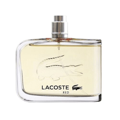 בושם טסטר לגבר 125 מ"ל | Lacoste Red | או דה טואלט E.D.T