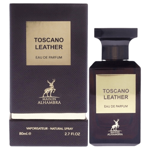 בושם לגבר 80 מ"ל | Maison Alhambra Toscano Leather | או דה פרפיום E.D.P