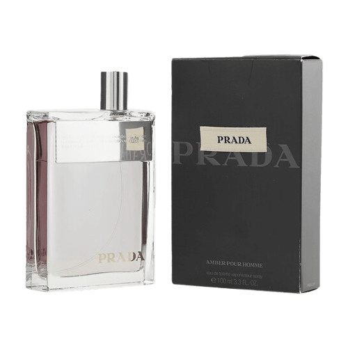 בושם לגבר 100 מ"ל | Prada Amber Pour Homme | או דה טואלט E.D.T