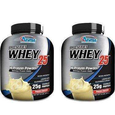 זוג Pro Series WHEY 25 - 2-27 KG אנסי