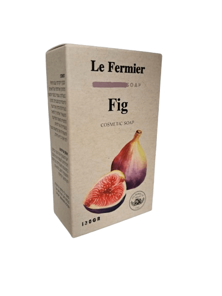 סבון קוסמטי | תאנה | פלומה ים המלח | מכיל 130 גר | Le Fermier |