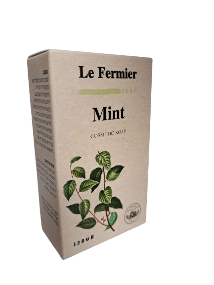 סבון קוסמטי | נענע | פלומה ים המלח | מכיל 130 גר | Le Fermier |