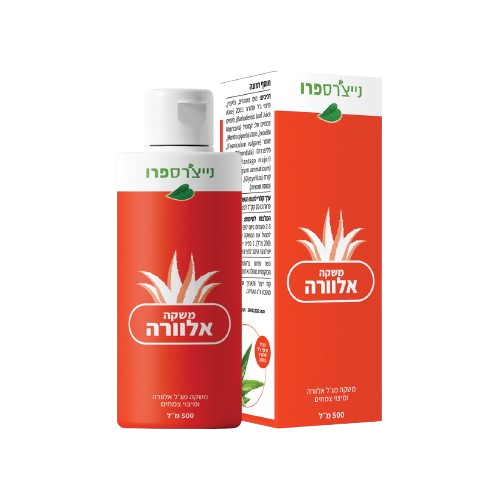 משקה צמחים אלוורה | משקה מג'ל אלוורה ומיצוי צמחים | מכיל 500 מ"ל |