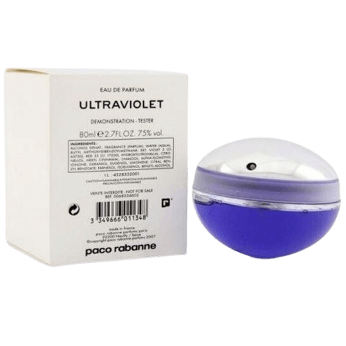 בושם טסטר לאישה 80 מ"ל | Paco Rabanne Ultraviolet Women | או דה פרפיום E.D.P